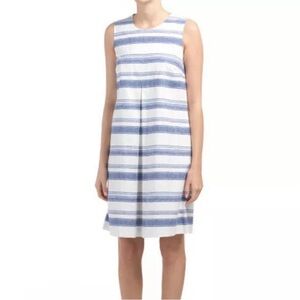 J. McLaughlin Tracy dress striped pattern